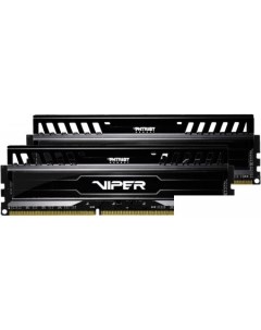 Оперативная память Viper 3 Black Mamba 2x4GB KIT DDR3 PC3 12800 PV38G160C9K Patriot