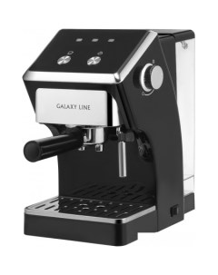 Рожковая кофеварка GL0756 черный Galaxy line