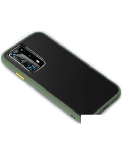 Чехол для телефона Acrylic для Huawei P40 Pro салатовый Case