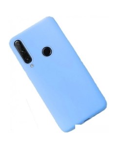 Чехол для телефона Matte для Huawei Y6p голубой Case