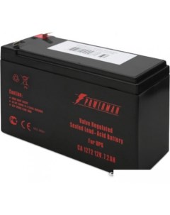 Аккумулятор для ИБП CA1272 UPS 12В 7 2 А ч Powerman