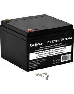 Аккумулятор для ИБП DT 1226 12В 26 А ч Exegate