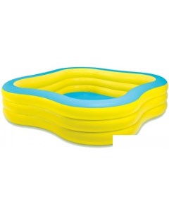 Надувной бассейн Swim Center 229х56 желтый 57495 Intex