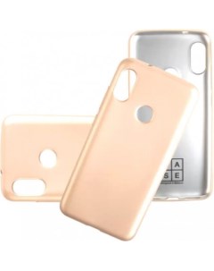 Чехол для телефона Deep Matte для Xiaomi Mi A2 Lite Redmi 6 Pro золотой Case