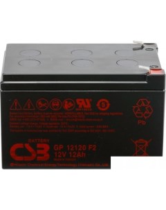 Аккумулятор для ИБП GP12120 F2 12В 12 А ч Csb battery