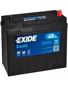 Автомобильный аккумулятор Excell EB456 45 А ч Exide