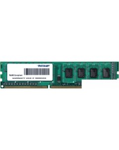 Оперативная память 4GB DDR3 PC3 12800 PSD34G1600L81 Patriot