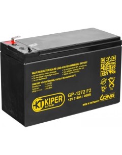 Аккумулятор для ИБП GP 1272 F2 12В 7 2 А ч Kiper