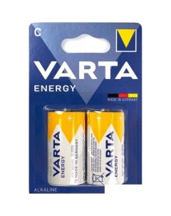 Батарейка Energy 4114 LR14 C BL2 Varta