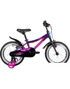 Детский велосипед Katrina V 16 2022 167AKATRINA1V GVL22 фиолетовый Novatrack