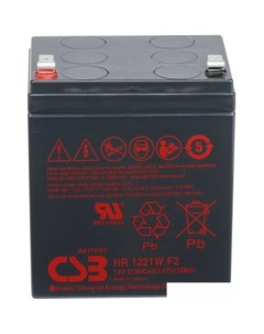 Аккумулятор для ИБП HR1221W F2 12В 5 А ч Csb battery