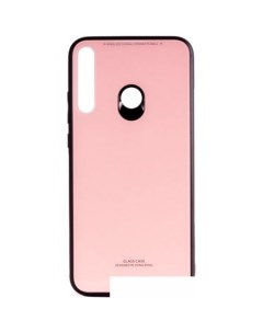 Чехол для телефона Glassy для Huawei P40 lite E Y7P Honor 9C розовый Case