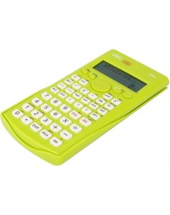 Инженерный калькулятор 1710А зеленый Deli