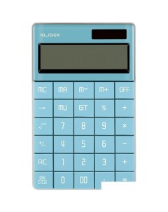 Калькулятор Nusign ENS041 синий Deli