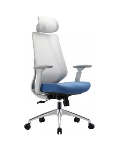 Кресло CH580 серый голубой Chairman
