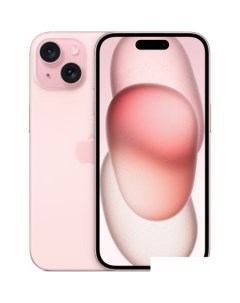 Смартфон iPhone 15 Dual SIM 256GB розовый Apple