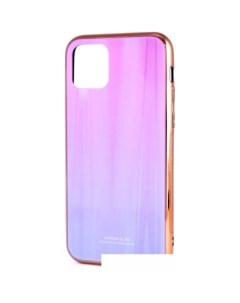 Чехол для телефона Aurora для iPhone 11 Pro розовый фиолетовый Case