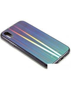 Чехол для телефона Aurora для iPhone X XS синий черный Case