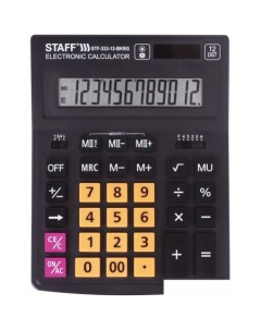 Бухгалтерский калькулятор Plus STF 333 12 BKRG 250460 Staff