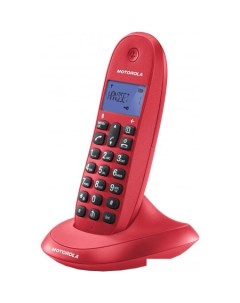 Радиотелефон C1001LB красный Motorola