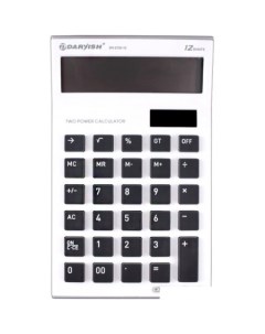 Бухгалтерский калькулятор DV 2725 12W белый Darvish