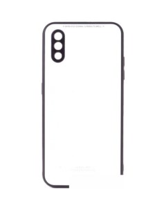 Чехол для телефона Glassy для Galaxy M01 белый Case