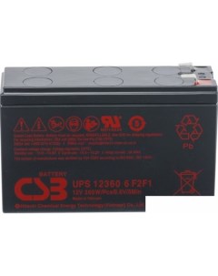 Аккумулятор для ИБП HRL UPS 12360 6 F2F1 Slim 12В 7 5А ч Csb battery