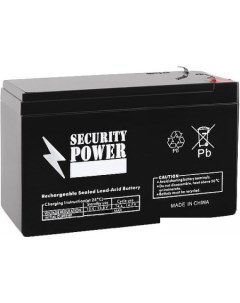 Аккумулятор для ИБП SP 12 2 3 F1 12В 2 3 А ч Security power