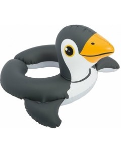Круг для плавания Животные 59220 пингвин Intex