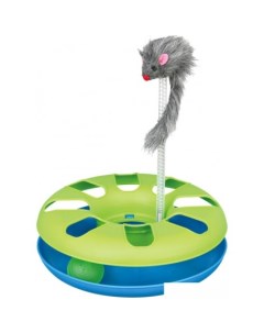 Игрушка для кошек Безумный круг с пушистой мышкой 4135 Trixie