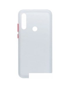 Чехол для телефона Acrylic для Huawei P40 lite E Y7P Honor 9C белый Case