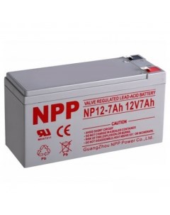 Аккумулятор для ИБП NP12 7Ah F2 Npp