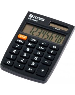Калькулятор SLD 100NR черный Eleven