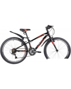 Велосипед Prime 24 р 13 2020 черный Novatrack