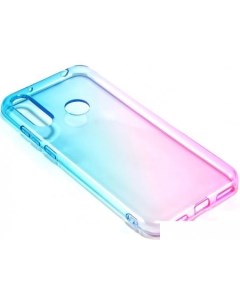 Чехол для телефона Gradient Dual для Huawei Y6s розово синий Case