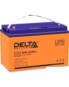 Аккумулятор для ИБП DTM 12100 I 12В 100 А ч Delta