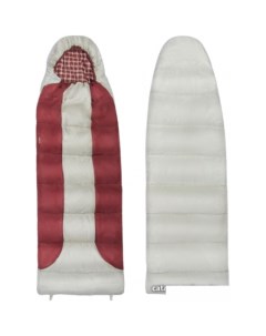 Спальный мешок Quilt 400LN левая молния серый красный Atemi
