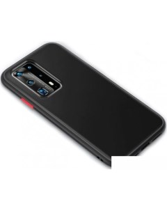 Чехол для телефона Acrylic для Huawei P40 Pro черный Case