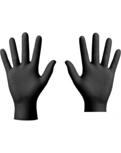 Нитриловые перчатки Нитриловые RP30023003 001 M 50 шт черный Gogrip