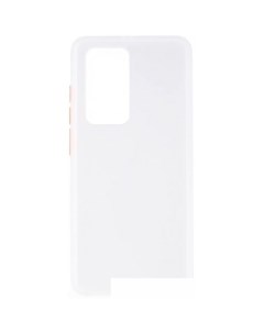 Чехол для телефона Acrylic для Huawei P40 Pro белый Case