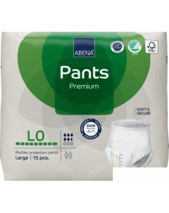 Трусы подгузники для взрослых Pants L0 Premium 15 шт Abena