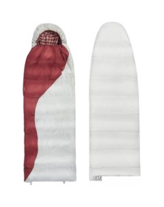 Спальный мешок Quilt 350LN левая молния серый красный Atemi