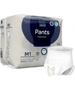 Трусы подгузники для взрослых Pants M1 Premium 15 шт Abena
