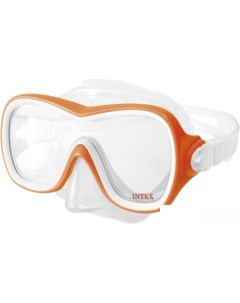Очки для плавания Wave Rider Masks 55978 оранжевый Intex