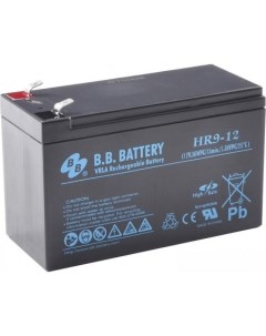 Аккумулятор для ИБП HR9 12 12В 8 А ч B.b. battery