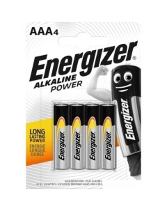 Батарейка Alkaline Power AAA 4 шт Energizer