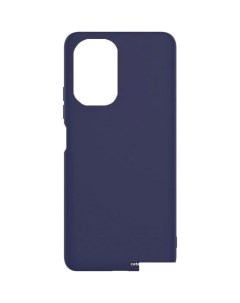 Чехол для телефона Matte для Xiaomi Redmi K40 Pro Poco F3 Pro темно синий Case