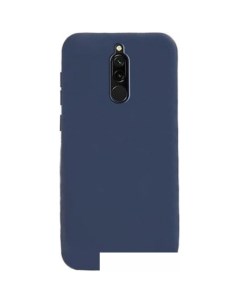 Чехол для телефона Matte для Xiaomi Redmi 8 синий Case