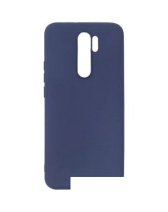 Чехол для телефона Matte для Xiaomi Redmi 9 темно синий Case