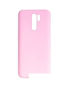Чехол для телефона Matte для Xiaomi Redmi 9 светло розовый Case